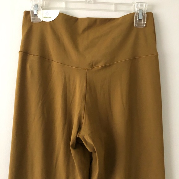 OFFLINE By Aerie Real Me High Waisted Crossover Flare Legging - Picture 5 of 7